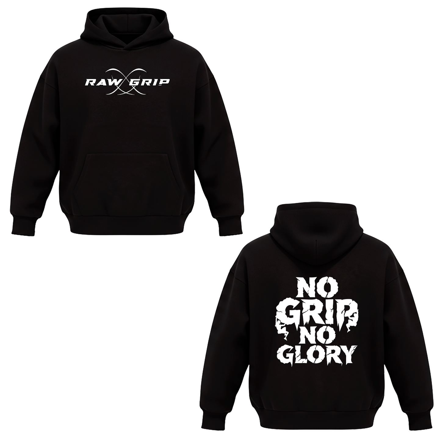 No Grip, No Glory. Boulder Hoodie